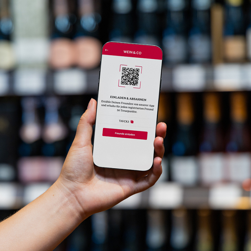 APP Freunde Einladen