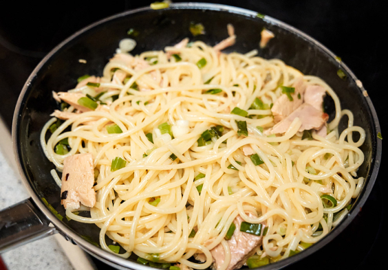 pasta al limone pfanne