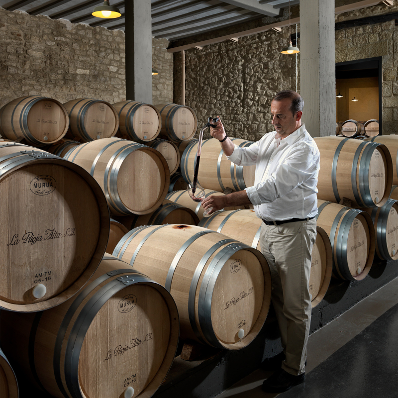 rioja La Rioja Alta Julio Saenz winemaker