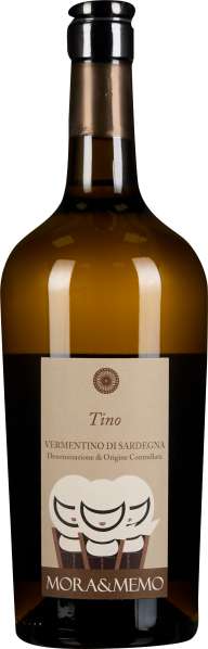 Braune Weinflasche mit metallischem Verschluss und beiger Etikette. Auf der Etikette ist ein minimalistisches, stilisiertes Design abgebildet.