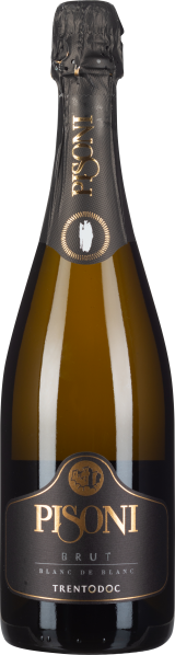 Grüne Flasche mit schwarzem Etikett, goldene Schrift und schwarzer Folie.