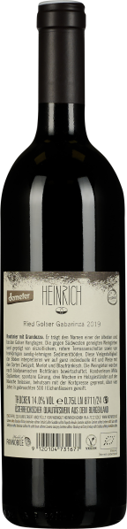 Dunkle Weinflasche mit modernem Etikett und schwarzem Verschluss.