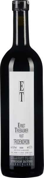 Eine dunkle Weinflasche mit einem schlichten weißen Etikett und schwarzer Schrift. Die Flasche hat eine schlanke, elegante Form und einen schwarzen Verschluss, der einen hochwertigen Eindruck vermittelt.