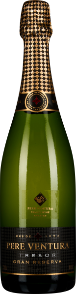 Grüne Flasche mit gold-schwarzer Folie und Etikett; edles, prickelndes Design.
