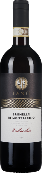 Dunkle Weinflasche mit schwarzem Etikett, goldener Verzierung und symbolischem Wappen, elegantes Design.