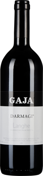 Eine elegante Weinflasche mit dunklem, glänzendem Glas und einem minimalistischen, modernen Etikett in Schwarz-Weiß.