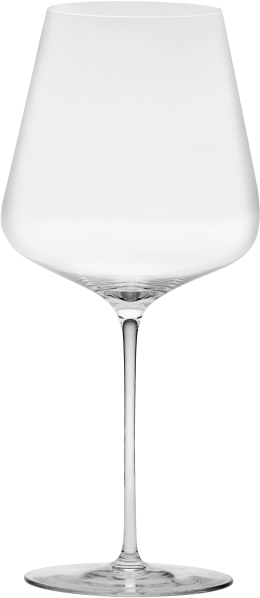 Elegantes Weinglas mit schlankem Stiel, hoher Transparenz und einem konischen Kelch, das für eine stilvolle Präsentation von Getränken sorgt.