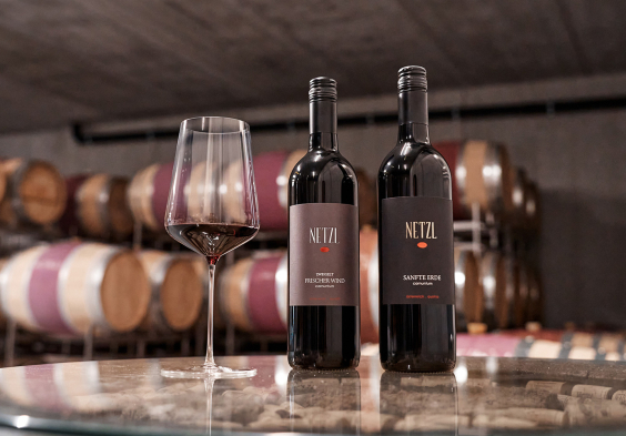 Netzl weinglas flaschen 2023