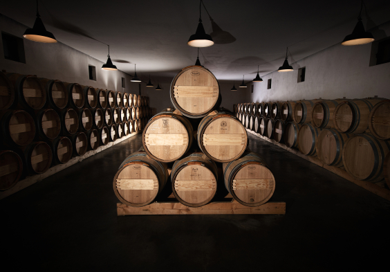 Pavie Macquin Aging cellar OneWineProduction