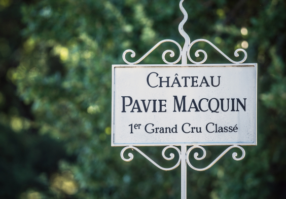 Pavie Macquin Welcome sign OneWineProduction