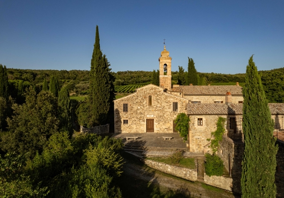 Pieve Santa Restituta Winery (1) St.Restituta Abbey