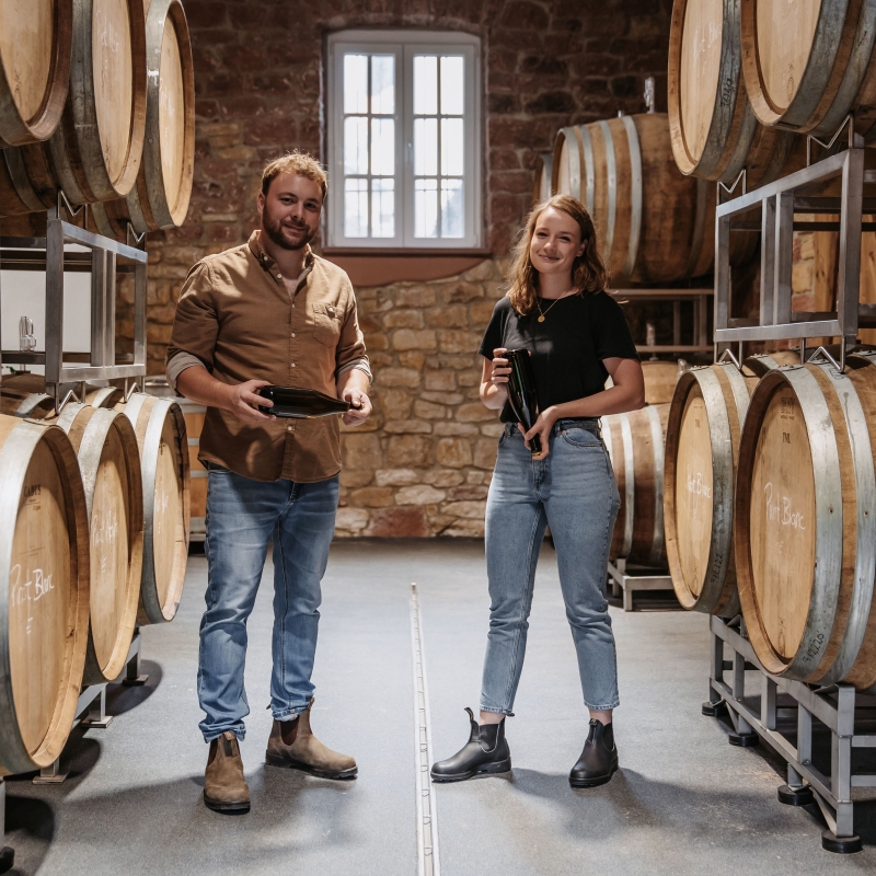 Winzerpaar Christian & Anna Krack