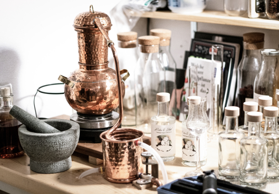 biberundengel 1,5 liter destille