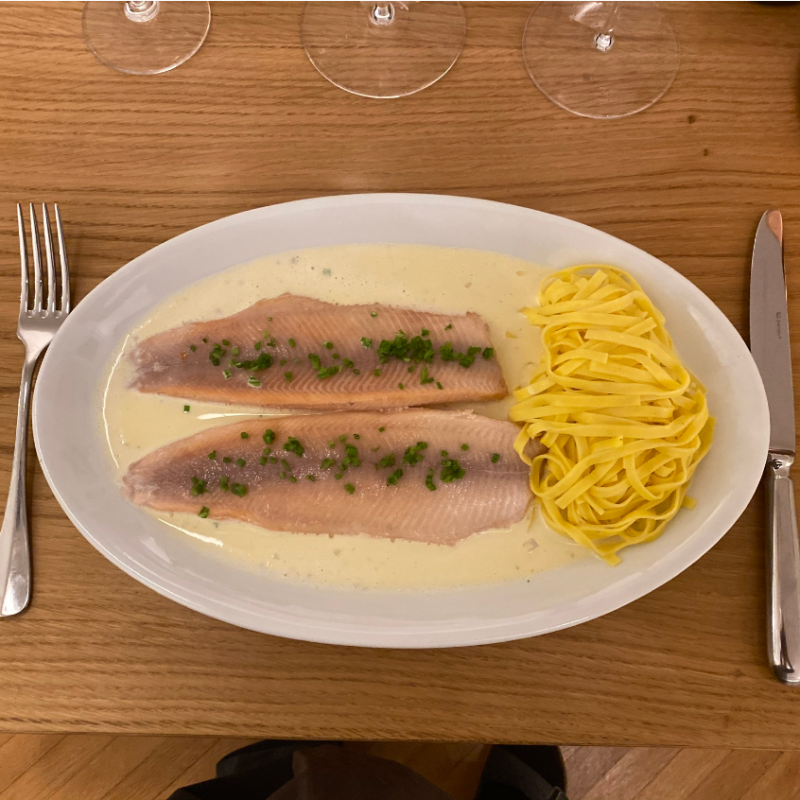 8 Saibling in Riesling Tagliatelle 2